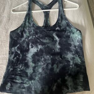 Diamond Dye Cool Racerback Short Tank Top *Nulu